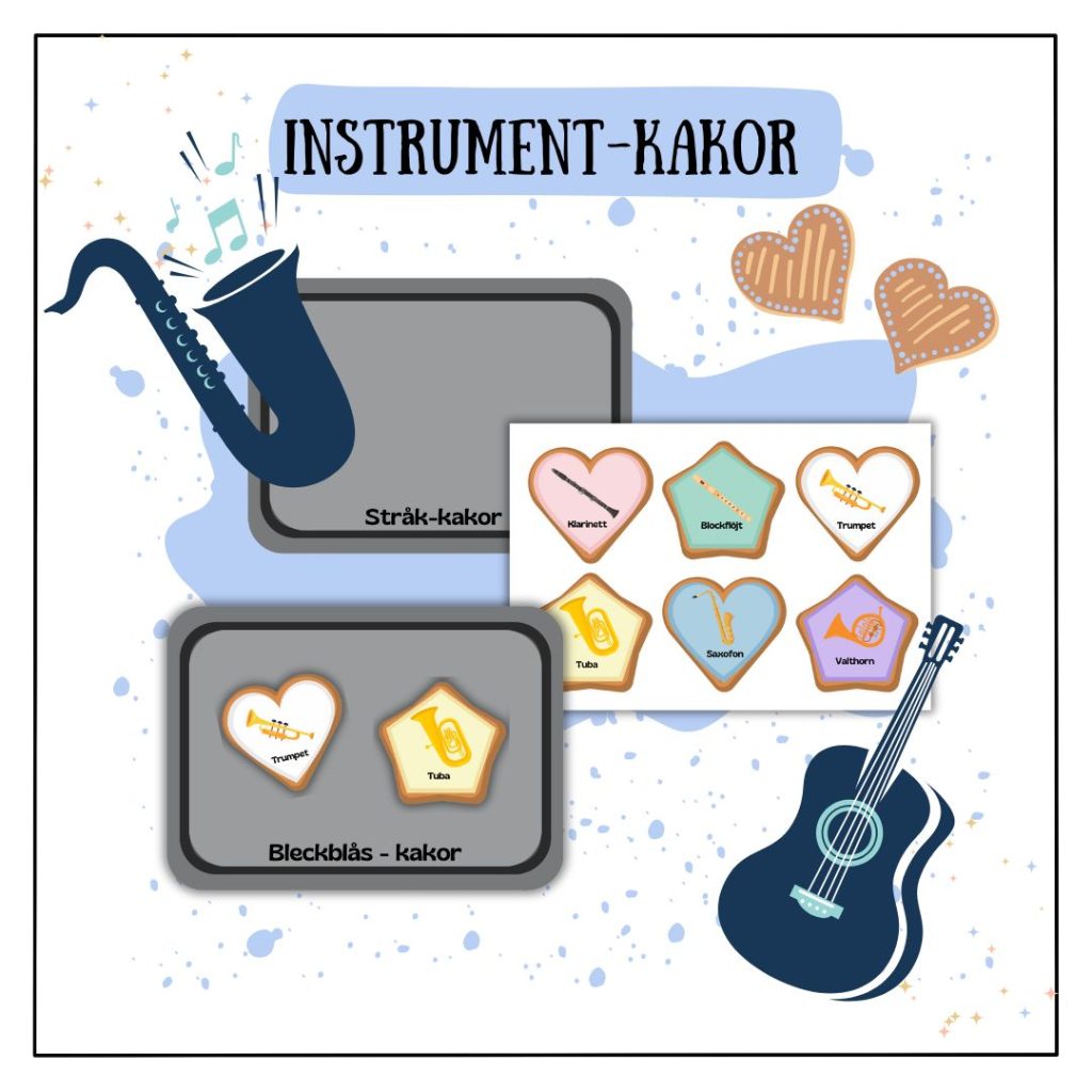 Instrument-kakor