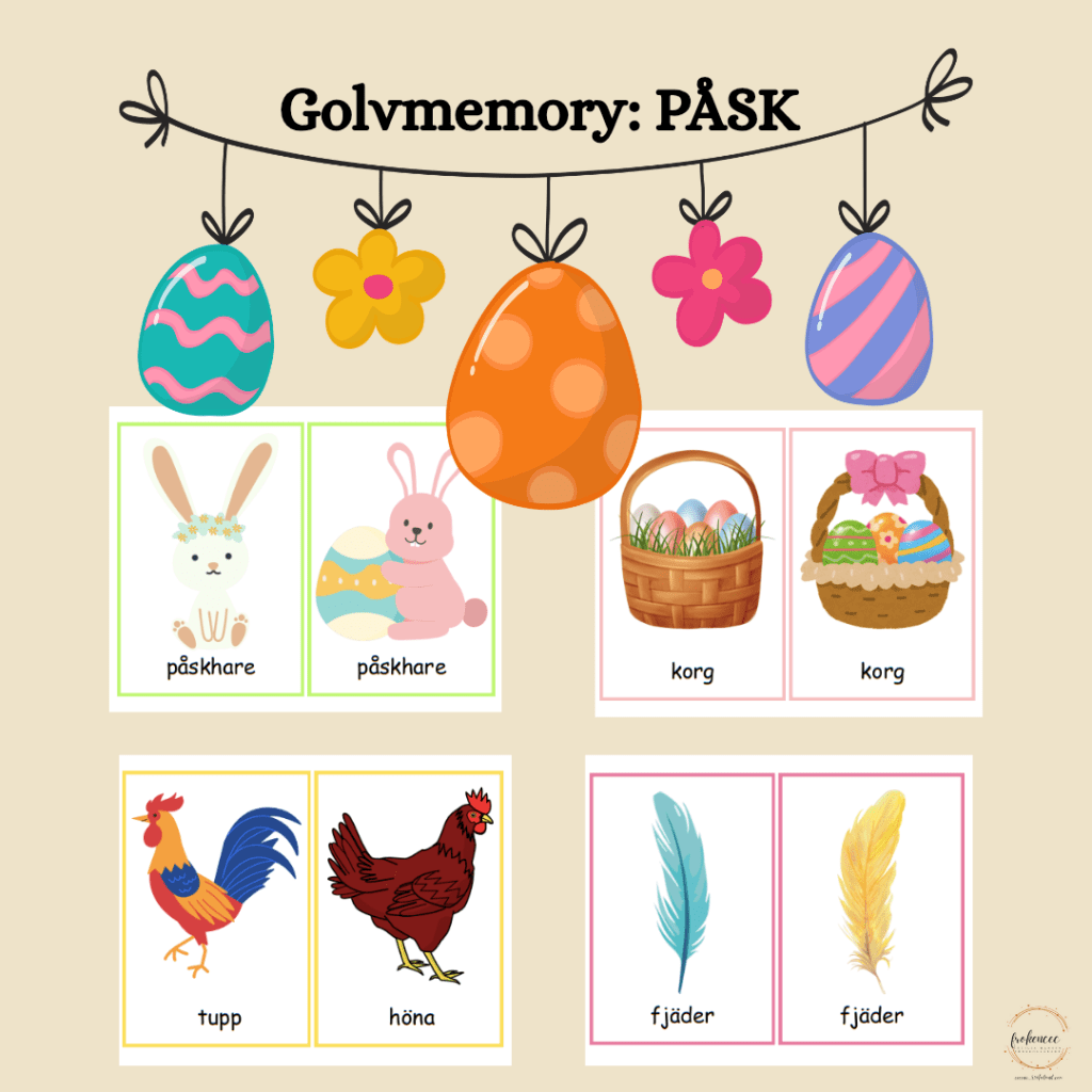 Golvmemory: PÅSK