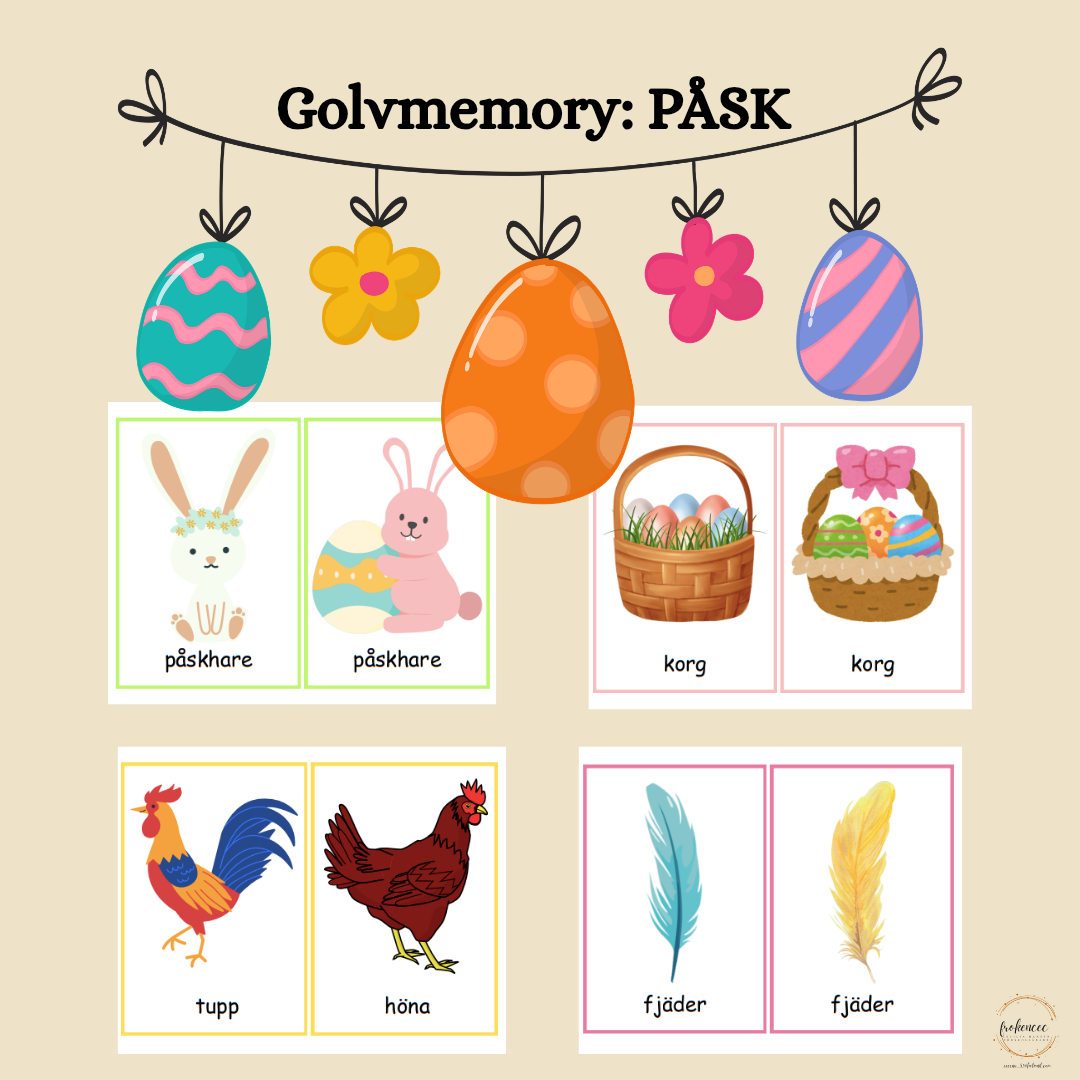 Golvmemory: PÅSK