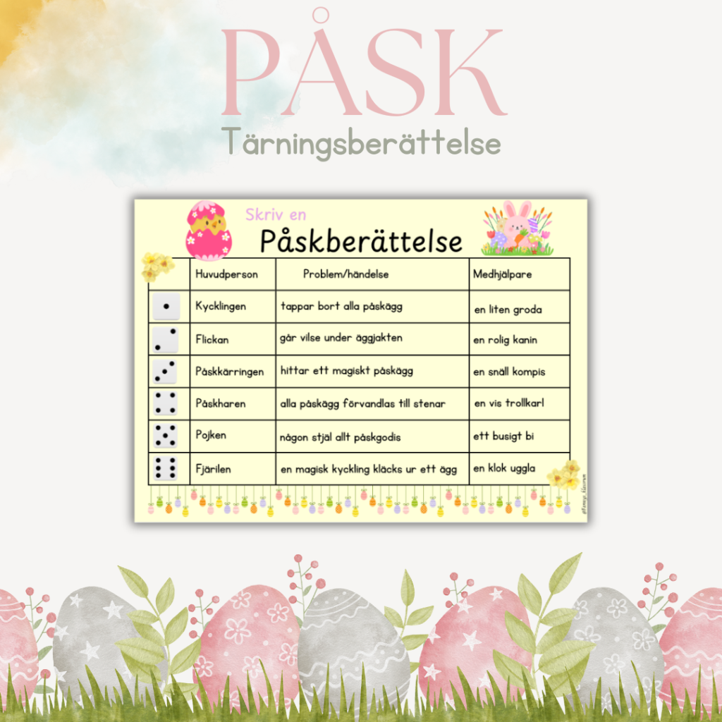 Tärningssaga- påsk