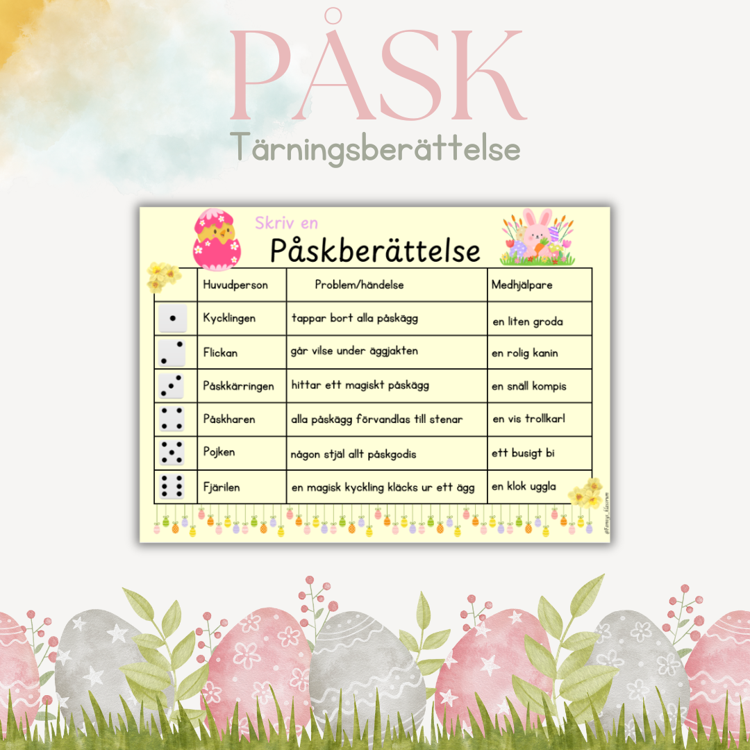 Tärningssaga- påsk