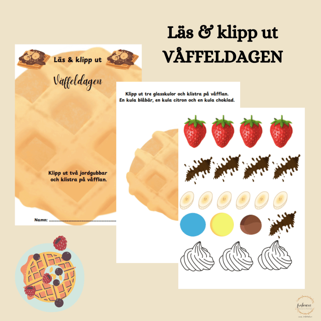Läs & klipp ut – VÅFFELDAGEN