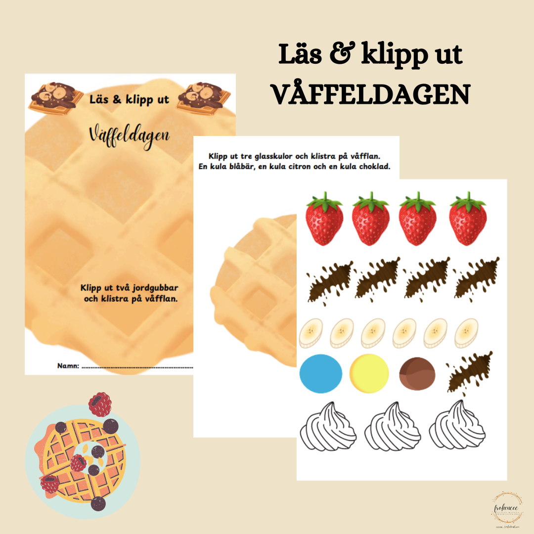 Läs & klipp ut - VÅFFELDAGEN