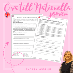 Träna inför NP engelska - bild 1