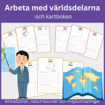 Arbeta med världsdelarna - bild 1