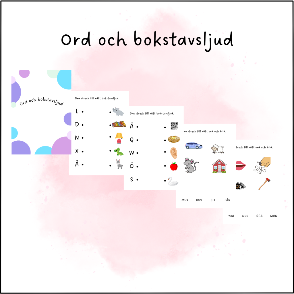 Ord och bokstavsljud