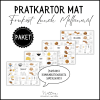PAKET: Pratkartor mat