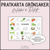 Pratkarta grönsaker