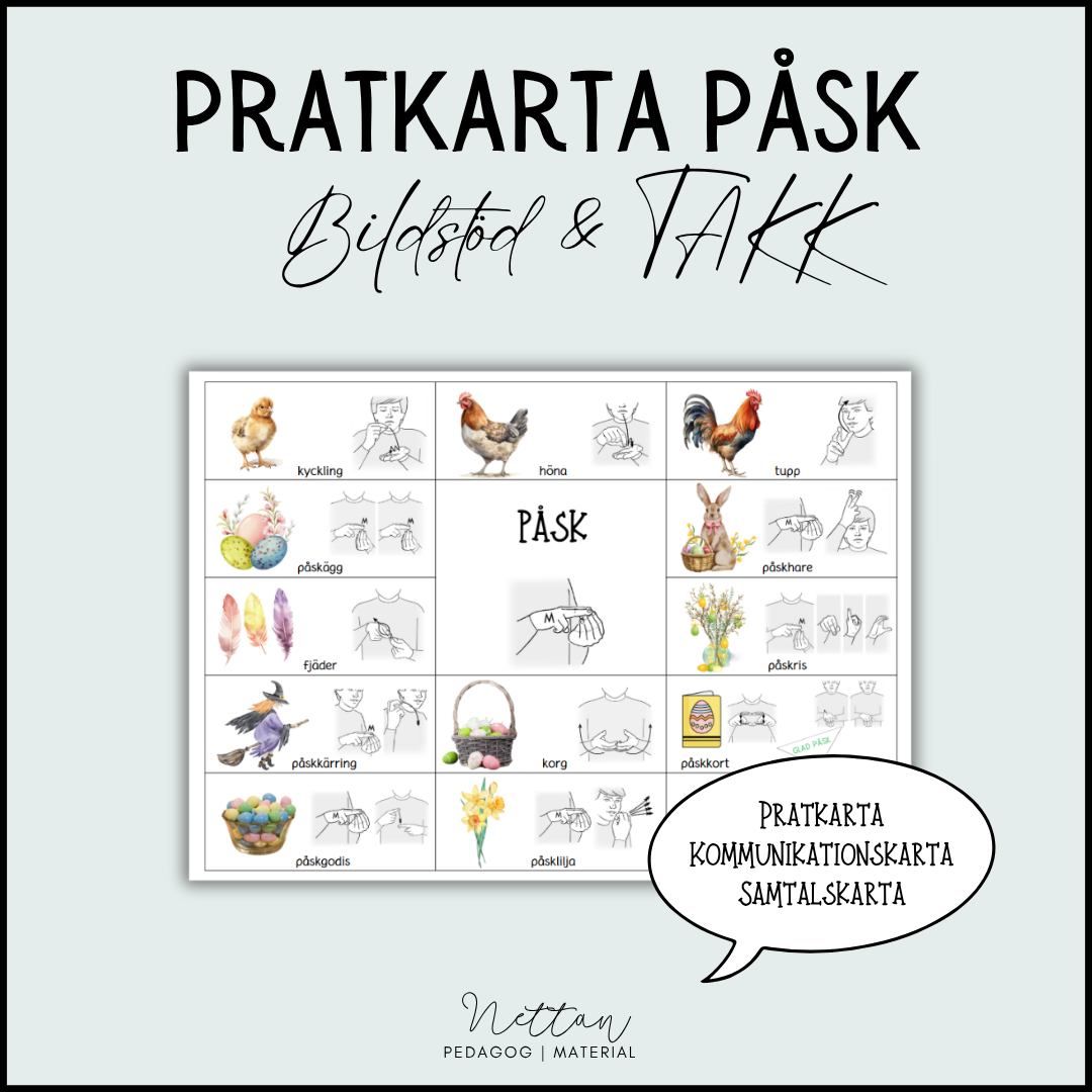 Pratkarta påsk