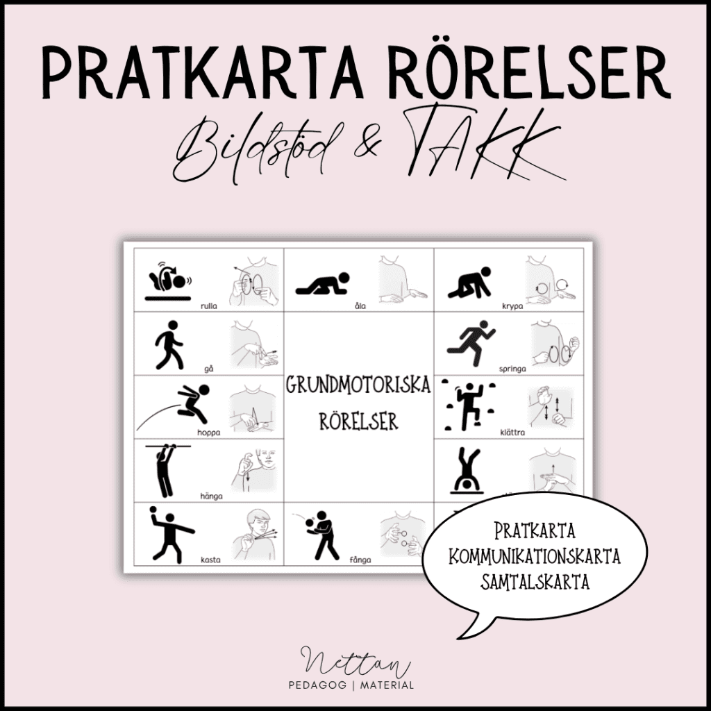 Pratkarta grundmotoriska rörelser