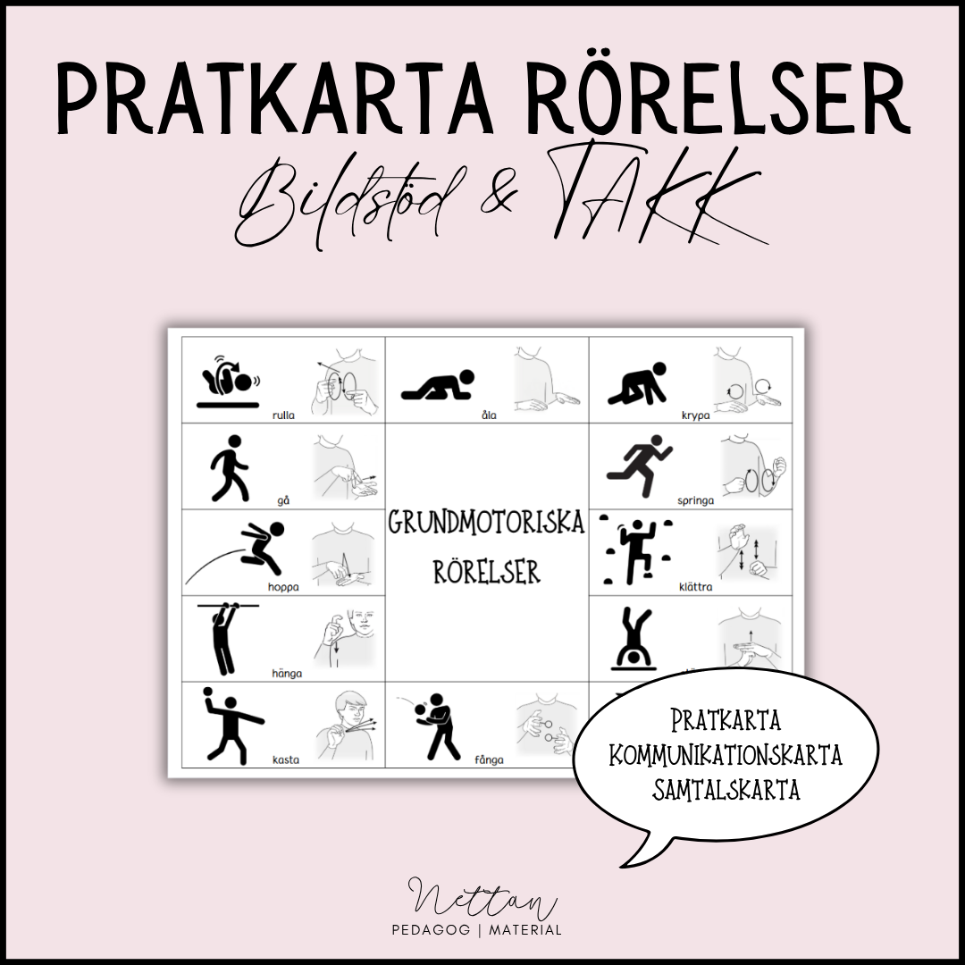 Pratkarta grundmotoriska rörelser