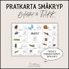 Pratkarta småkryp