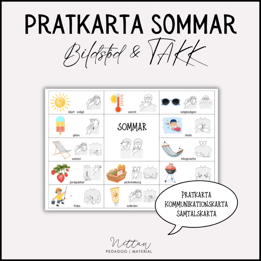 Pratkarta sommar