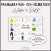 Pratkarta vår- och höstkläder