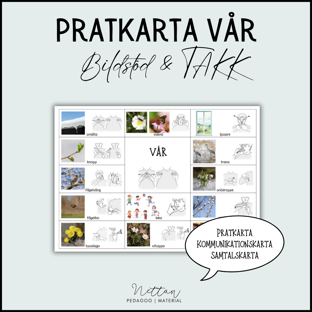 Pratkarta vår