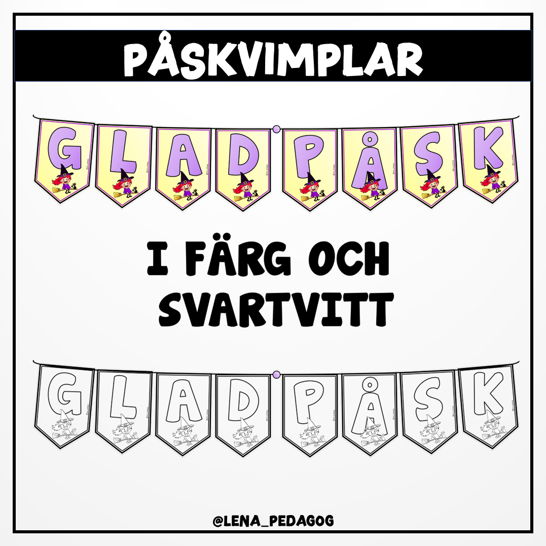 Påskvimplar