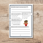 The Worst Cold Ever! – läsförståelsehäfte - bild 3