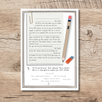 Brev Arbetshäfte - bild 3