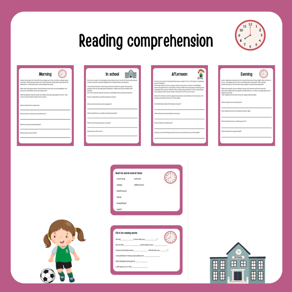 Reading comprehension with Emma