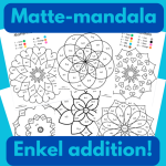 Matte-mandalas Addition - bild 1