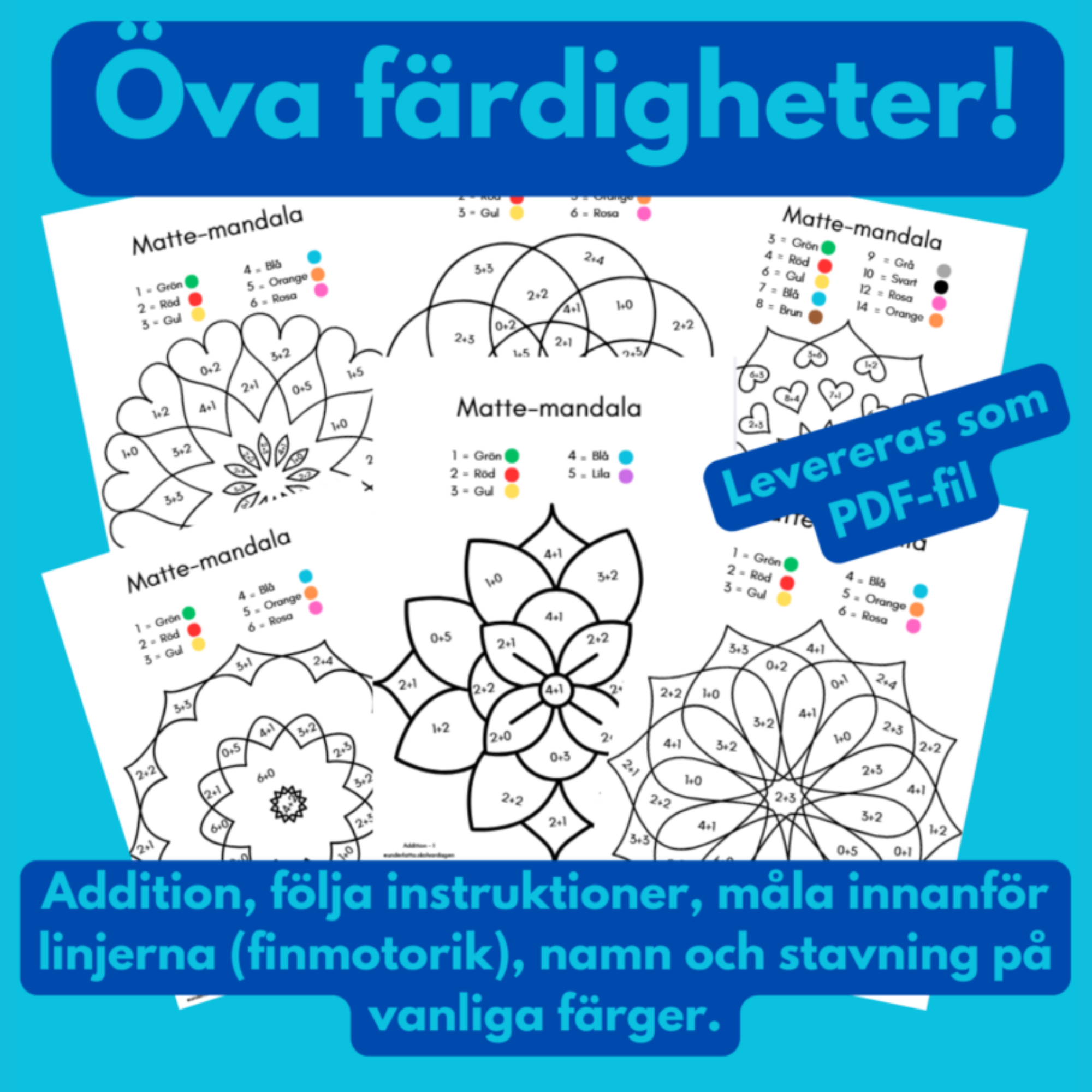 Matte-mandalas Addition