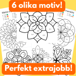 Matte-mandalas Subtraktion - bild 2
