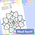 Digitala klockan mandalas. Träna digital tid. - bild 2