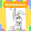 Kaninmatematik arbetsblad (påsktema)