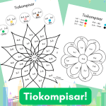 Börja känna igen tiokompisarna! – Matte-mandalas - bild 2