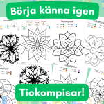 Börja känna igen tiokompisarna! – Matte-mandalas - bild 1