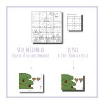 Julkalender Pusselteckning Julgran - bild 2