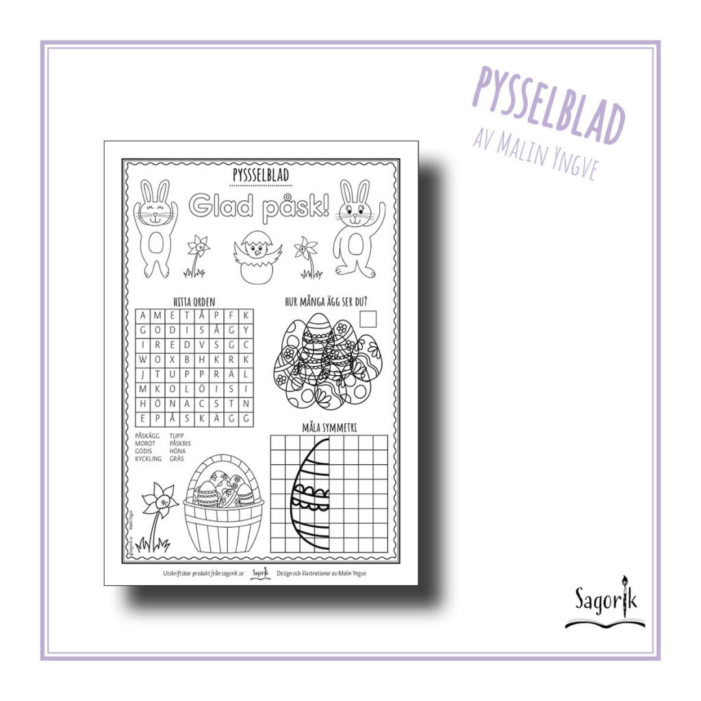 Pysselblad påsk