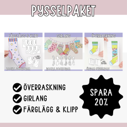 Rocka sockorna- pysselpaket