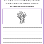 Vi lär oss om blommor – arbetshäfte - bild 4