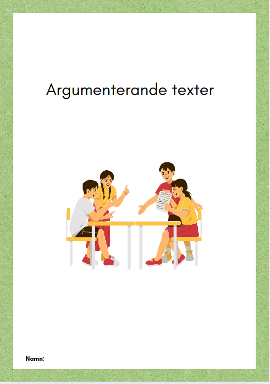 Träna på att skriva argumenterande texter