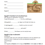 Skolresan – vi tränar läsförståelse och ordklasser. - bild 7