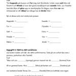 Skolresan – vi tränar läsförståelse och ordklasser. - bild 9