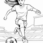 Målarbok sporter - bild 2