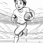 Målarbok sporter - bild 7