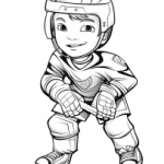 Målarbok sporter - bild 11