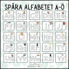 Spåra alfabetet