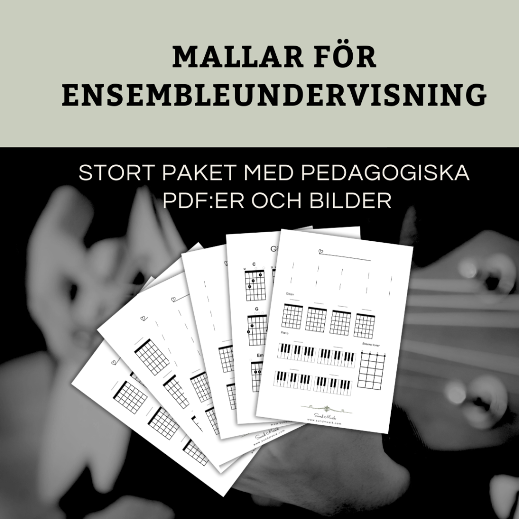 Mallar till ensemblelåtar