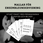 Mallar till ensemblelåtar - bild 1