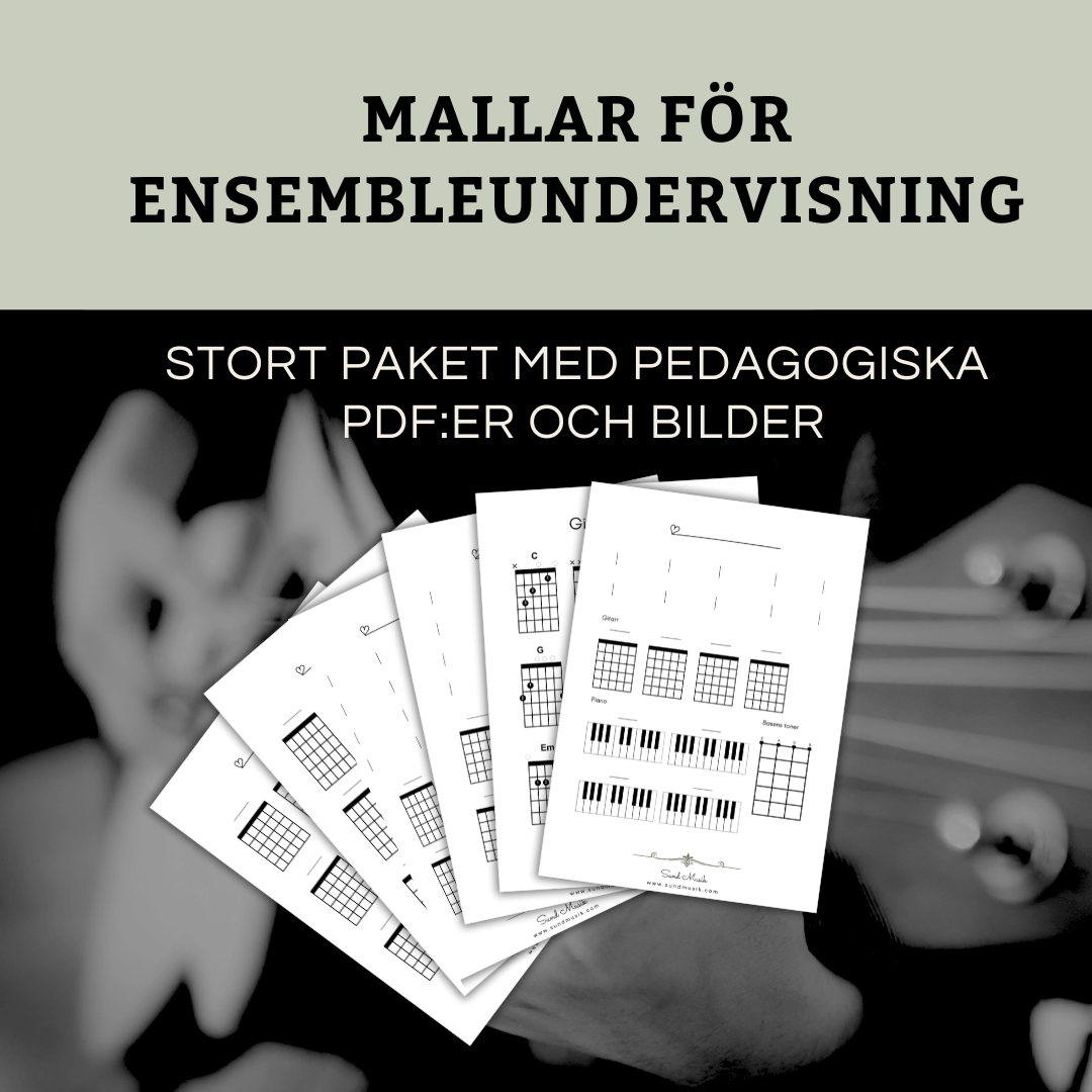 Mallar till ensemblelåtar