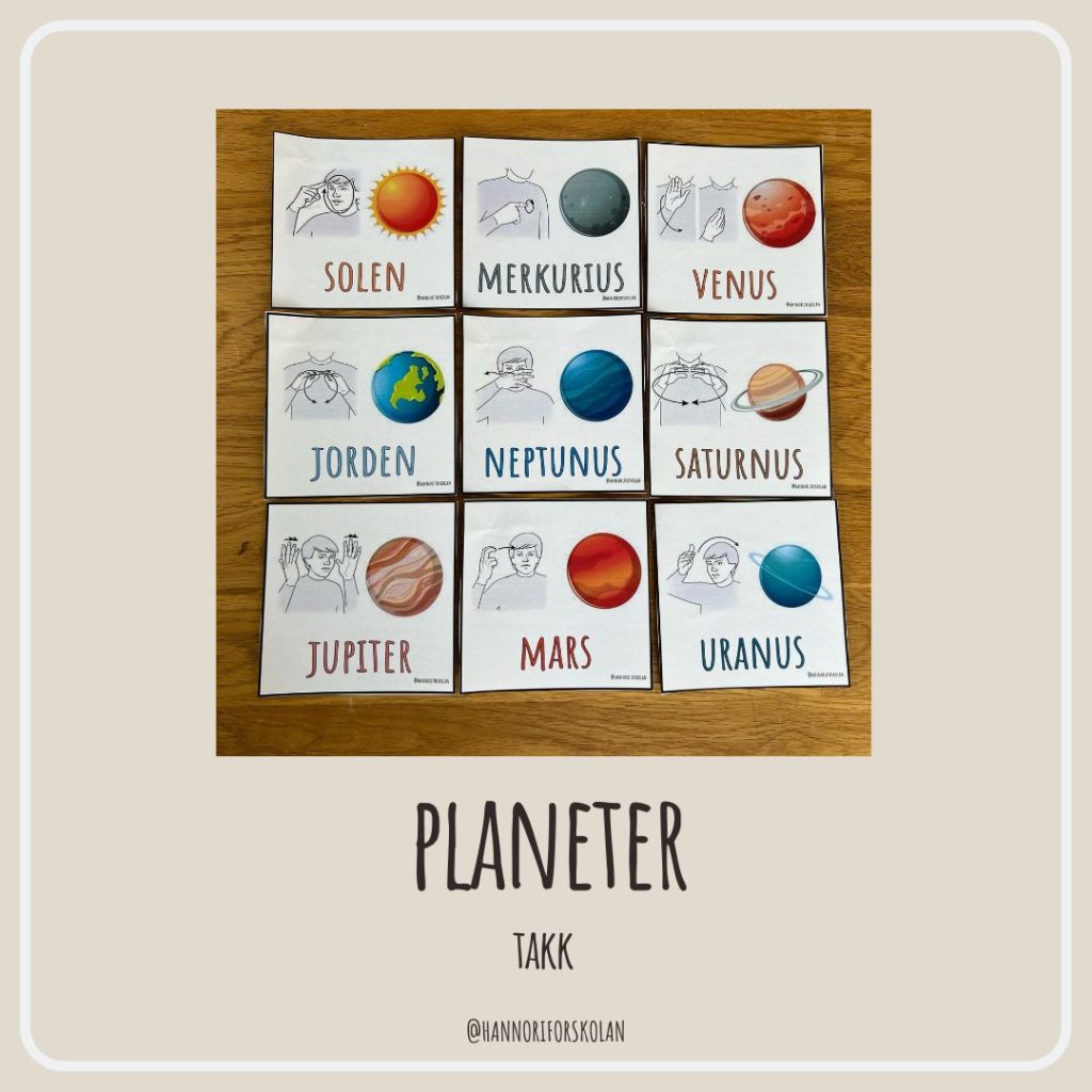 TAKK planeter