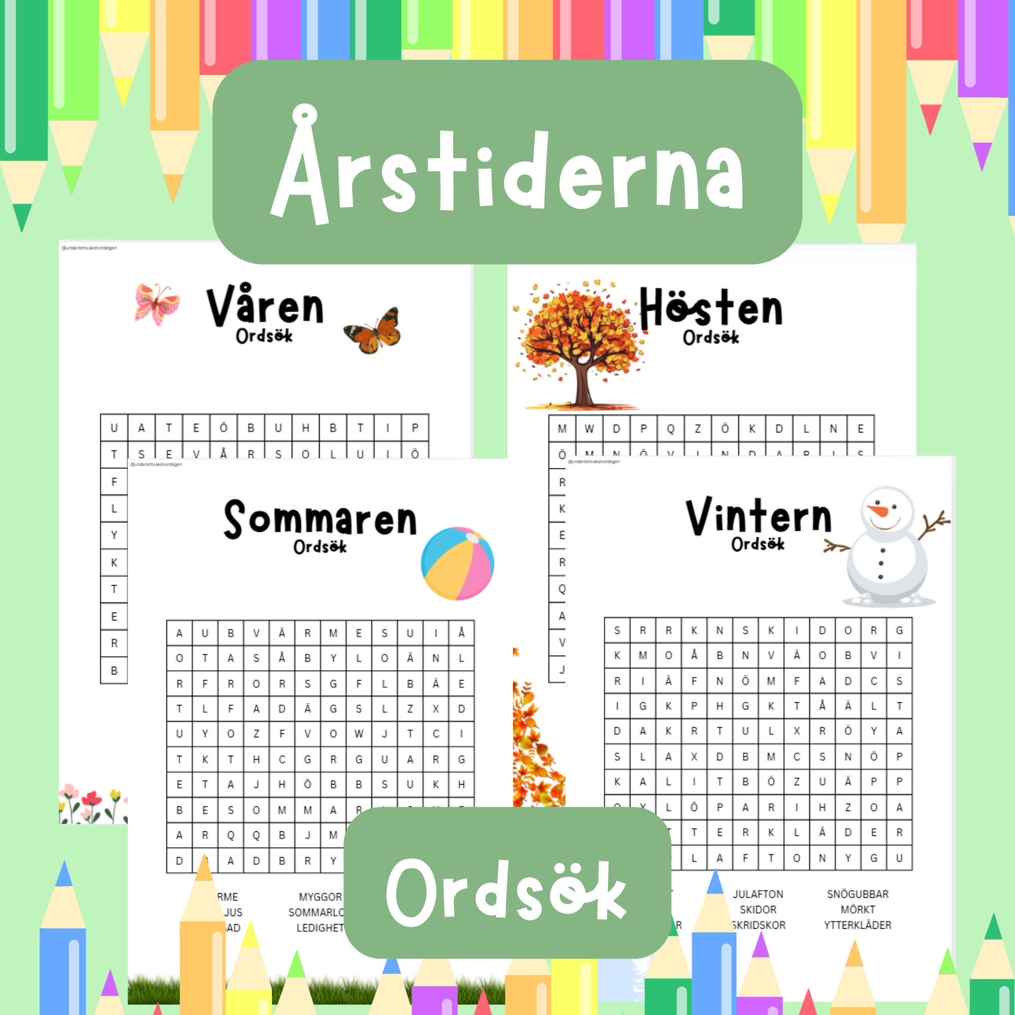 Ordsök Årstider