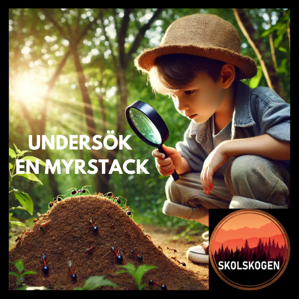 Undersök en myrstack!