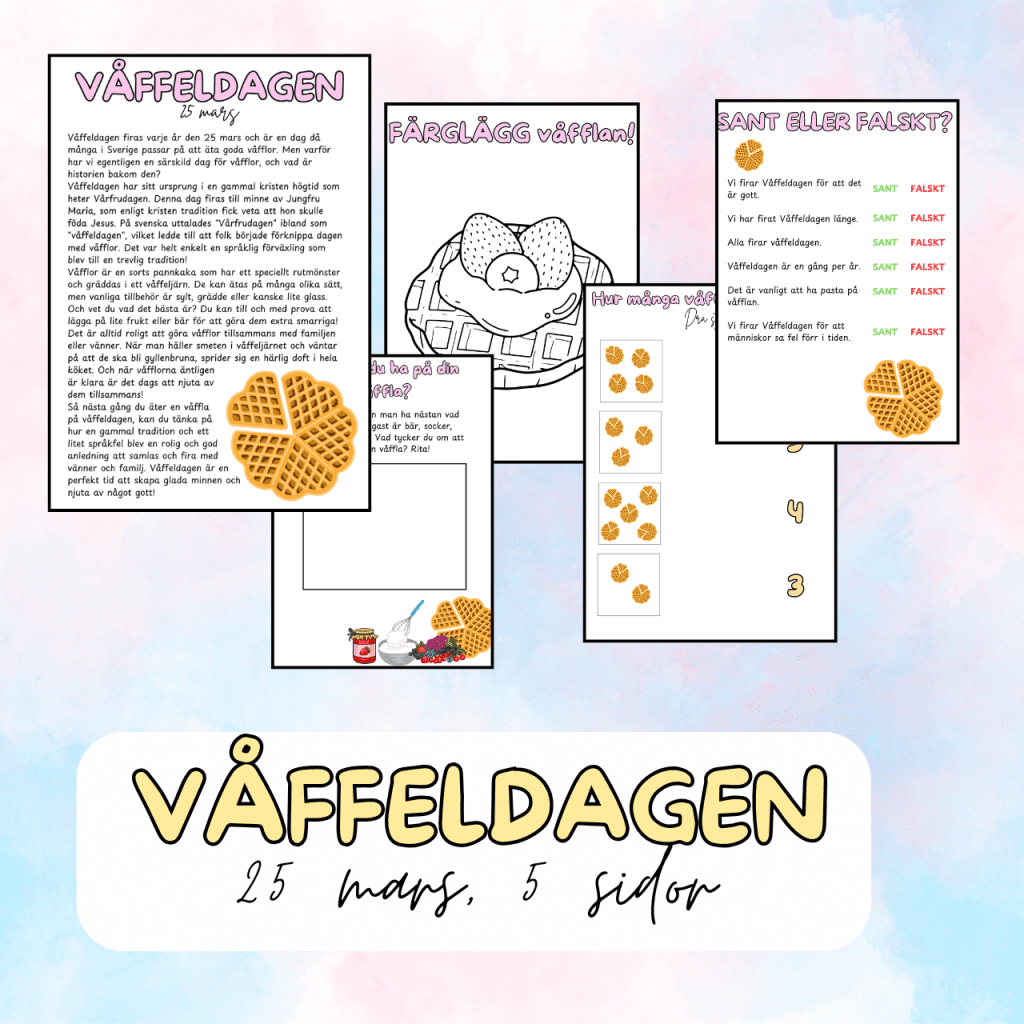 Våffeldagen Häfte