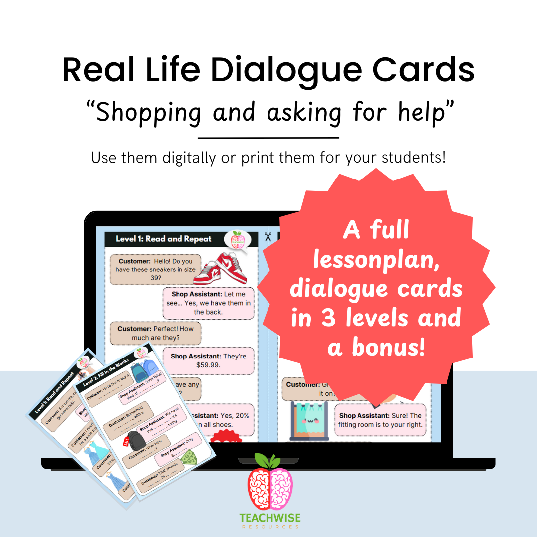 Real-Life Conversations: Shopping and Asking for Help