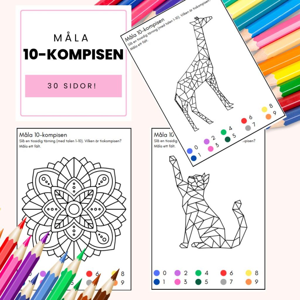 Måla 10-kompisen